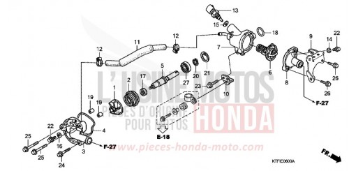POMPE A EAU SH125A de 2010